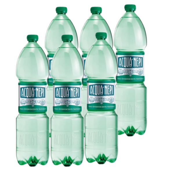 Acqua di Nepi Effervescente Naturale 1,5 lt x 6 plastica