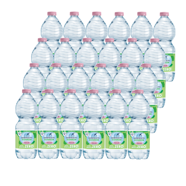 Acqua San Benedetto Naturale Eco Green 50 cl x 24 Plastica