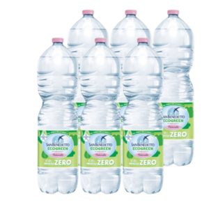 Acqua San Benedetto Naturale Lt. 2×6 Bottiglie Plastica